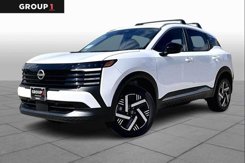 White 2026 Nissan Kicks SV