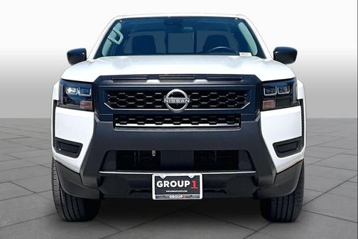 Glacier White 2026 Nissan Frontier S
