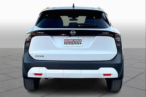 White 2026 Nissan Kicks SV