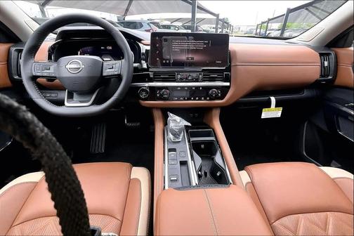 White 2026 Nissan Pathfinder Platinum