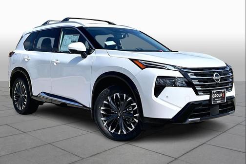 White 2026 Nissan Rogue Platinum