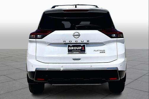 White 2026 Nissan Rogue Platinum