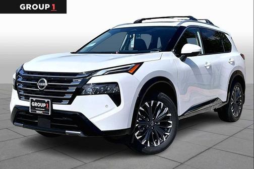 White 2026 Nissan Rogue Platinum