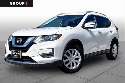 Glacier White 2017 Nissan Rogue S