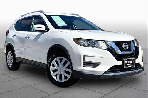 Glacier White 2017 Nissan Rogue S