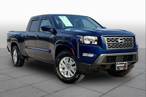 Deep Blue Pearl 2023 Nissan Frontier SV