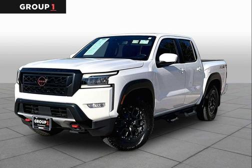 Glacier White 2024 Nissan Frontier PRO-X
