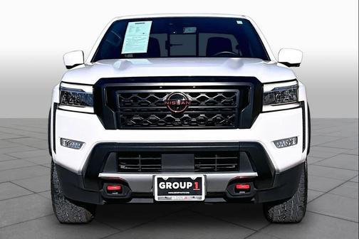 Glacier White 2024 Nissan Frontier PRO-X