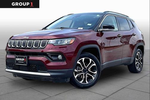 Velvet Red Pearlcoat 2022 Jeep Compass Limited