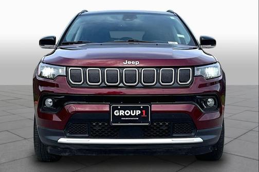 Velvet Red Pearlcoat 2022 Jeep Compass Limited