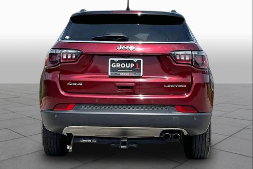 Velvet Red Pearlcoat 2022 Jeep Compass Limited
