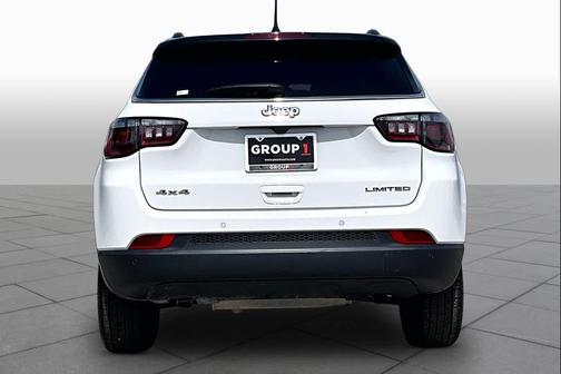 Bright White Clearcoat 2025 Jeep Compass Limited