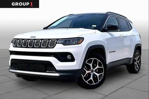 Bright White Clearcoat 2025 Jeep Compass Limited