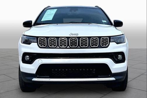 Bright White Clearcoat 2025 Jeep Compass Limited