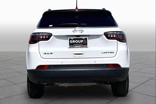 Bright White Clearcoat 2025 Jeep Compass Limited