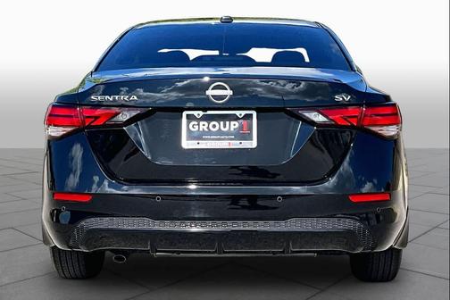 Super Black 2024 Nissan Sentra SV