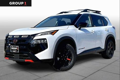 Everest White Pearl Tricoat 2026 Nissan Rogue Rock Creek