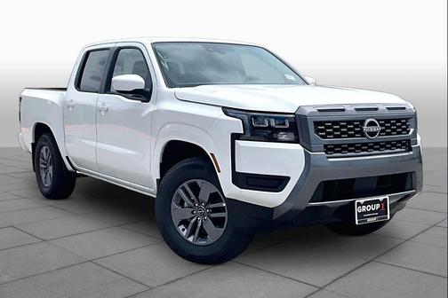Glacier White 2026 Nissan Frontier SV