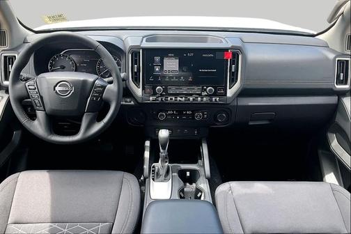 Glacier White 2026 Nissan Frontier SV