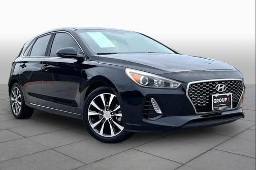 Black Noir Pearl 2018 Hyundai Elantra GT Base