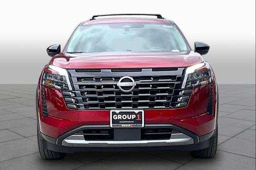 Scarlet Ember Tintcoat 2026 Nissan Pathfinder Platinum