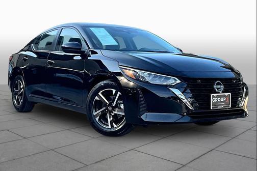 Super Black 2025 Nissan Sentra SV