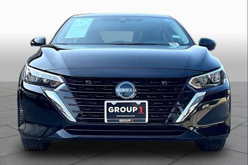 Super Black 2025 Nissan Sentra SV