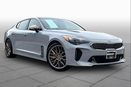 Ceramic Silver 2019 Kia Stinger GT1