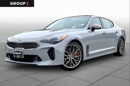 Ceramic Silver 2019 Kia Stinger GT1