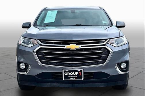 Satin Steel Metallic 2019 Chevrolet Traverse LT Cloth