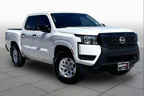 Glacier White 2025 Nissan Frontier S