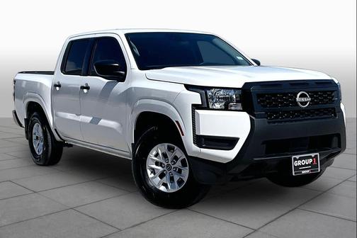 Glacier White 2025 Nissan Frontier S