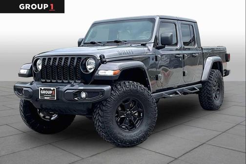 Granite Crystal Metallic Clearcoat 2021 Jeep Gladiator Willys 4x4