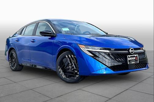 Bluestone Pearl/Super Black 2026 Nissan Sentra SR