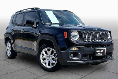 Black 2018 Jeep Renegade Latitude