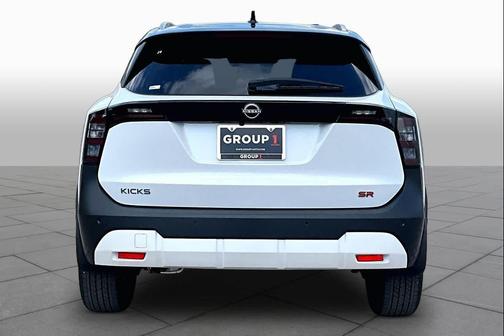 White 2026 Nissan Kicks SR