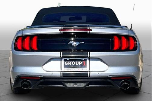 Iconic Silver Metallic 2020 Ford Mustang EcoBoost Premium