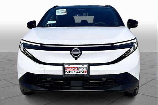 White 2026 Nissan Leaf PLATINUM+