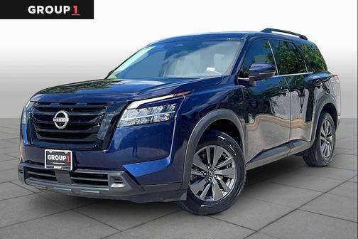 Deep Ocean Blue Pearl 2022 Nissan Pathfinder SV 4WD