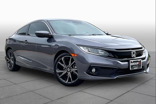 Modern Steel Metallic 2019 Honda Civic Sport