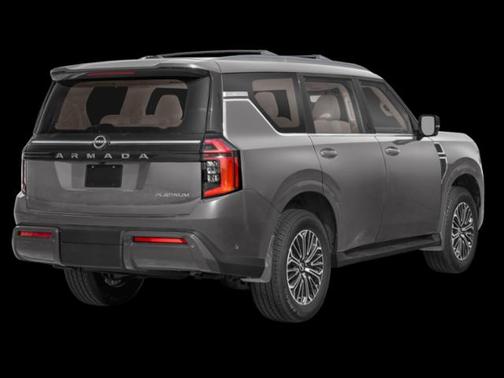 Gun Metallic 2026 Nissan Armada Platinum