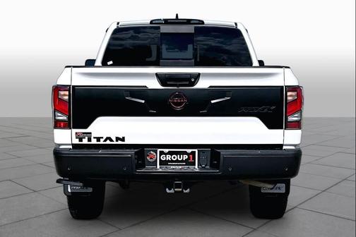Glacier White 2024 Nissan Titan PRO-4X