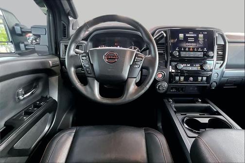 Glacier White 2024 Nissan Titan PRO-4X