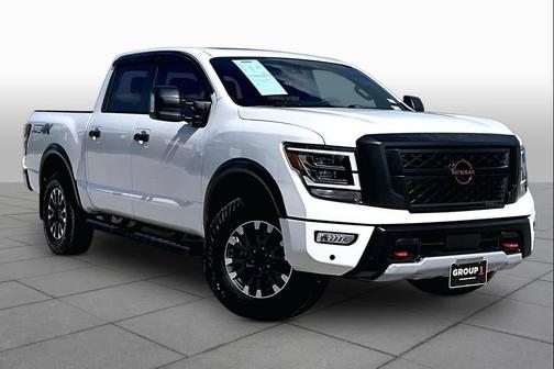 Glacier White 2024 Nissan Titan PRO-4X
