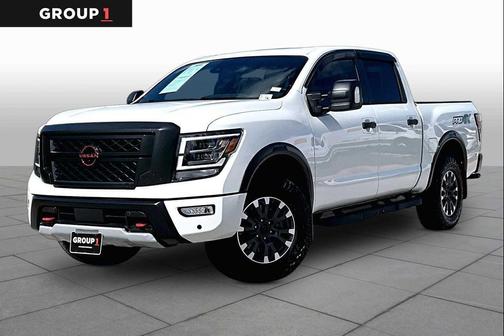 Glacier White 2024 Nissan Titan PRO-4X