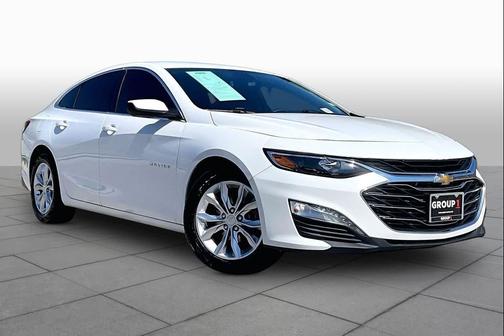 Summit White 2021 Chevrolet Malibu FWD LT