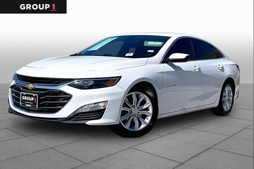 Summit White 2021 Chevrolet Malibu FWD LT