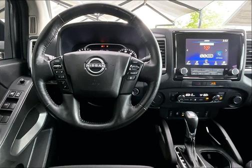 Glacier White 2023 Nissan Frontier SV