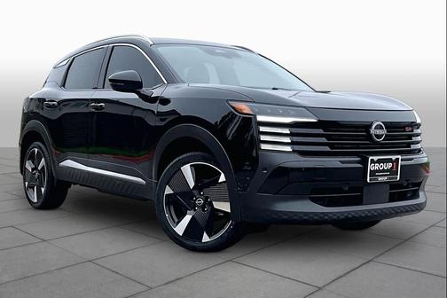 Super Black 2025 Nissan Kicks SR