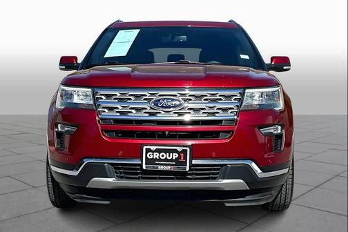 Ruby Red Metallic Tinted Clearcoat 2018 Ford Explorer Limited